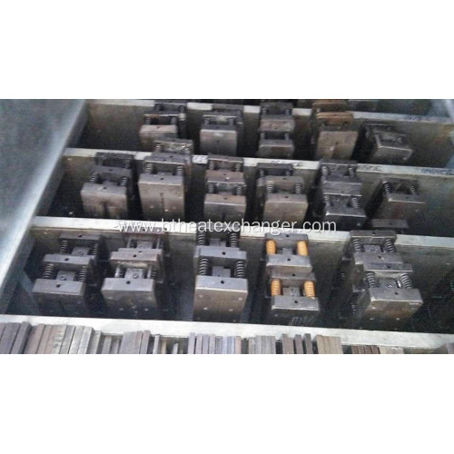 Heat Exchanger Fin Forming Molds And Machine